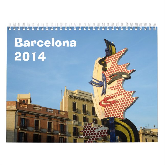 Barcelona 2014 Wall Calendar (Cover)