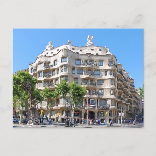 Barcelona 3   postcard