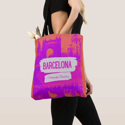 Barcelona arc de triomf_design n2 tote bag