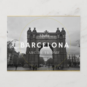 Barcelona, Arc de Triomf Postcard