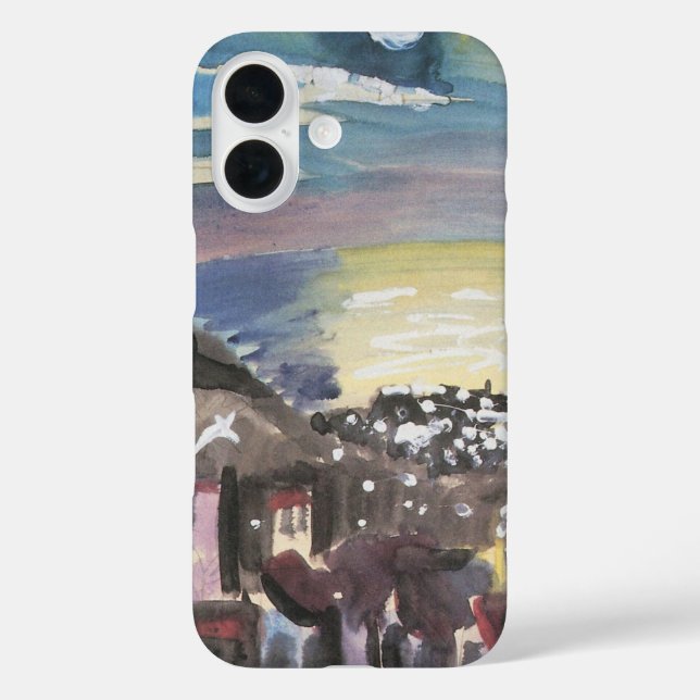 Barcelona at Night by Walter Gramatte Case-Mate iPhone Case (Back)