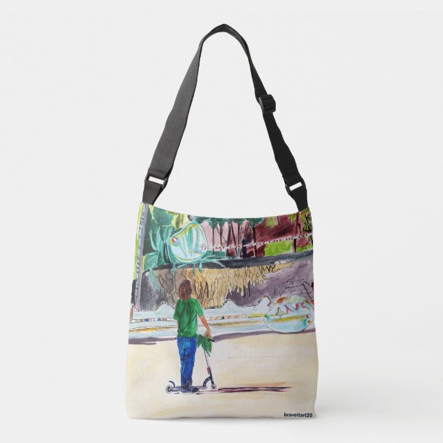 Barcelona bag/Barcelona bag guell park (Front)