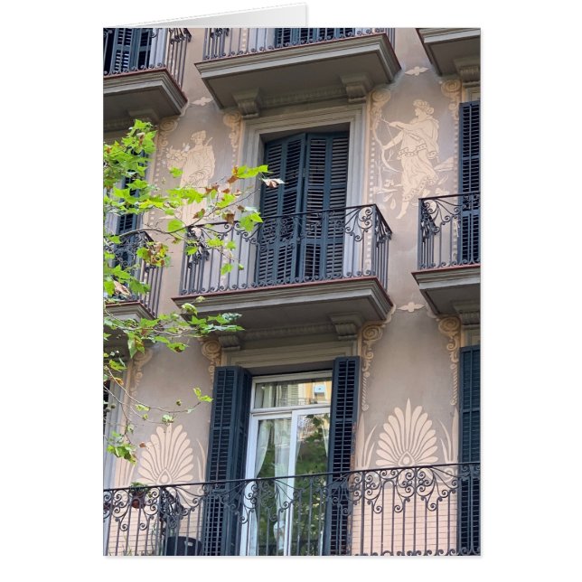 Barcelona Balconies Cards (Front)