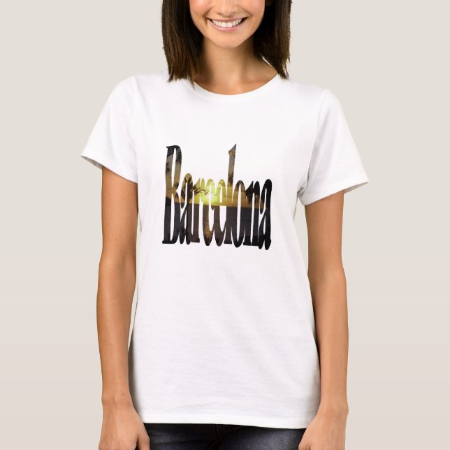 Barcelona Beaches T-Shirt (Front)
