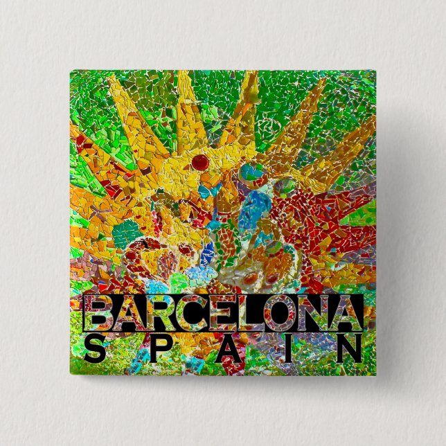 Barcelona Button (Front)