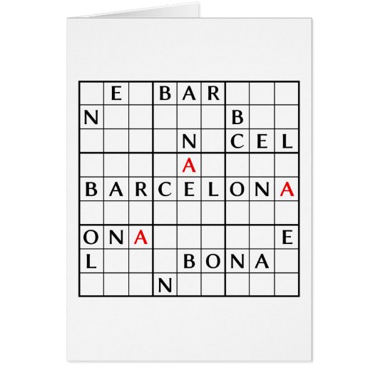 BARCELONA CARDS (Front)