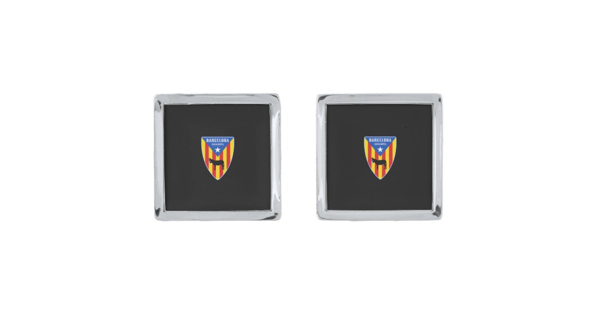 Square, Silver Cufflinks - Barcelona Silver