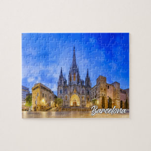 Barcelona Cathedral, Barcelona, Spain Jigsaw Puzzle