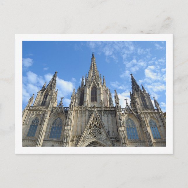 Barcelona Cathedral Postcard (Front)