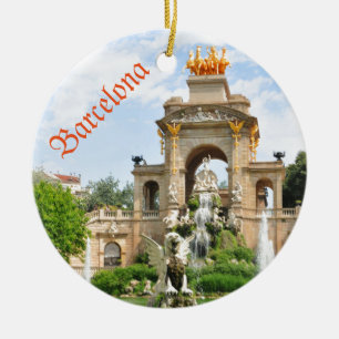 Barcelona Ceramic Ornament