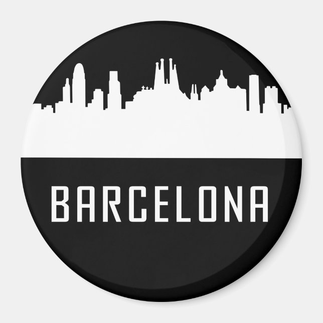 Barcelona | cities of Spain Magnet (Front)
