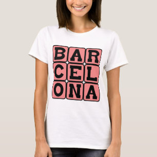 Barcelona, City in Spain T-Shirt