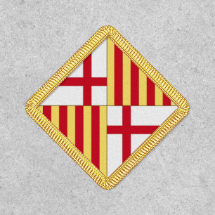 Barcelona coat of arms patch