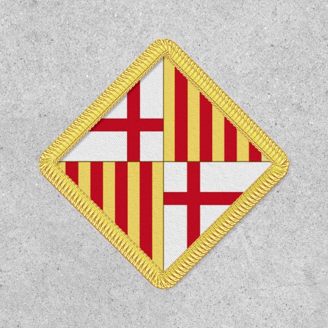 Barcelona coat of arms patch (Front)