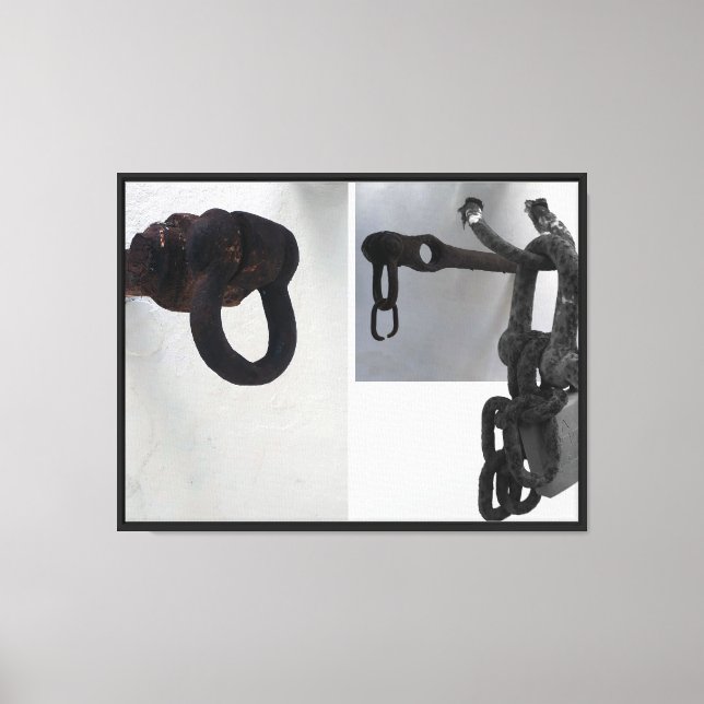 Barcelona Door Knocker, N0. 003 Canvas Print (Front)