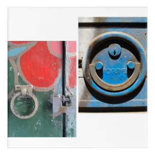 Barcelona Door Knockers, No. 001 Acrylic Print
