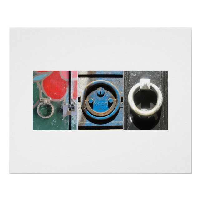 Barcelona Door Knockers, No. 002 Poster (Front)