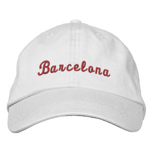 Barcelona Embroidered Baseball Hat