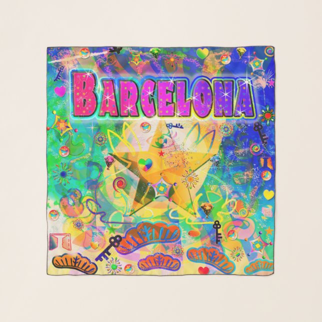 Barcelona Epoch Hour Scarf (Front)