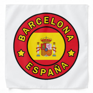 Barcelona España Bandana