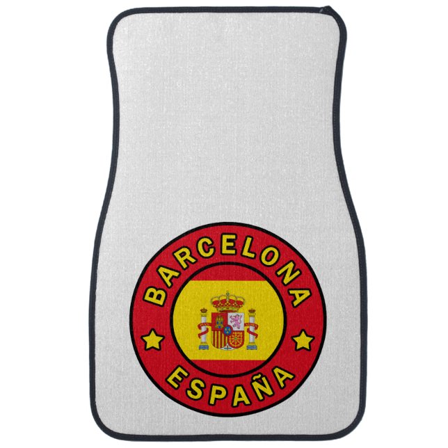 Barcelona España Car Floor Mat (Front)