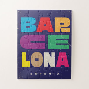 Barcelona Espania Jigsaw Puzzle