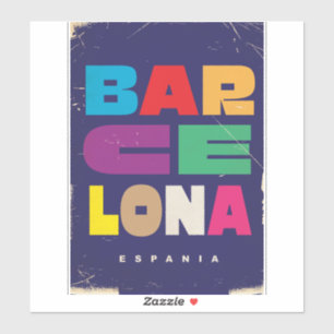 Barcelona Espania Sticker