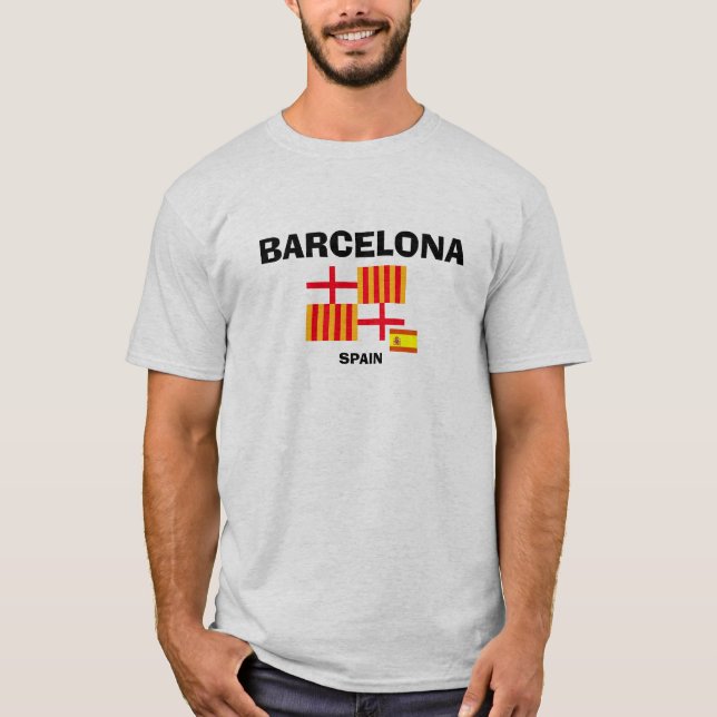 BARCELONA Flag Shirt (Front)