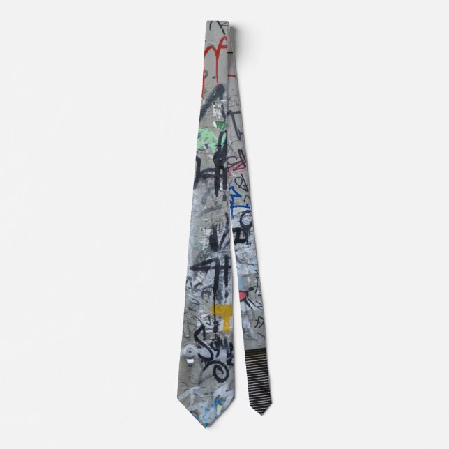 Barcelona Graffiti Necktie (Front)