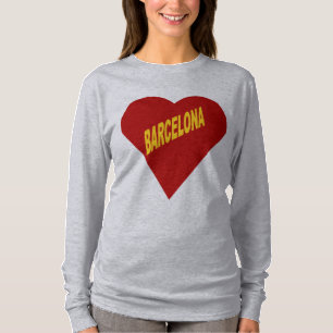 BARCELONA Gray T-shirt