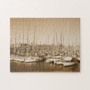 Barcelona Harbor - Spain - Puzzle