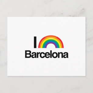 BARCELONA - I LOVE PRIDE.png Postcard