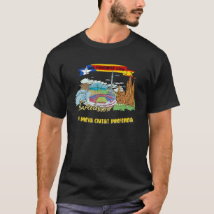 Barcelona is My Favorite City Summer Vacation Trip T-Shirt