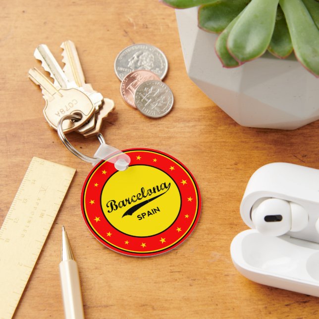 Barcelona Keychain (Desk)