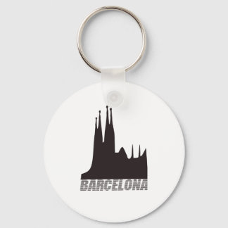 Barcelona Keychain