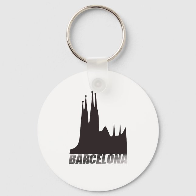 Barcelona Keychain (Front)