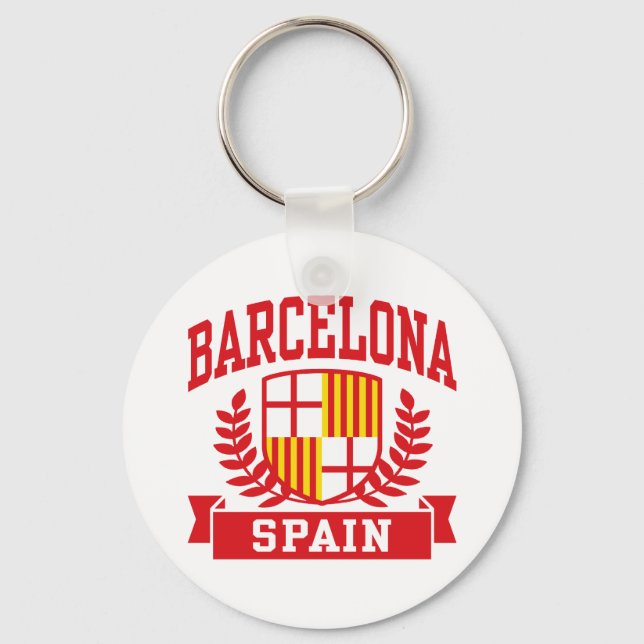 Barcelona Keychain (Front)