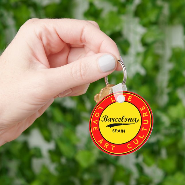 Barcelona Keychain (Hand)