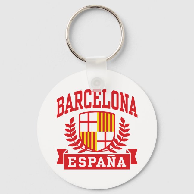 Barcelona Keychain (Front)
