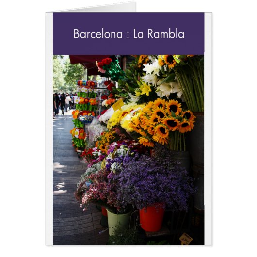 Barcelona : La Rambla (Front)