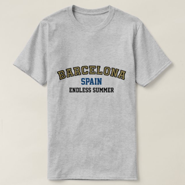 Barcelona Light T-Shirt (Design Front)