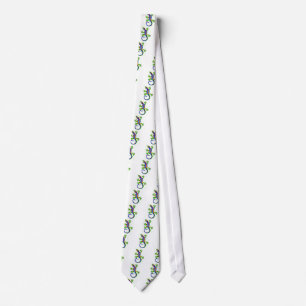 Barcelona lizard tie