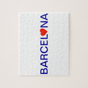 Barcelona love jigsaw puzzle