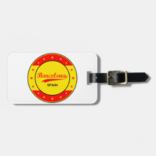 Barcelona Luggage Tag