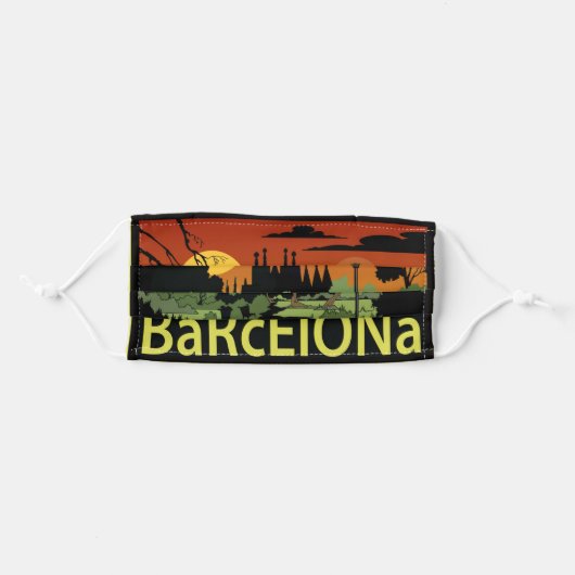BARCELONA MASK (Front, Folded)