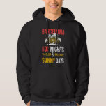Barcelona Nights Party Vacation Quote Hoodie