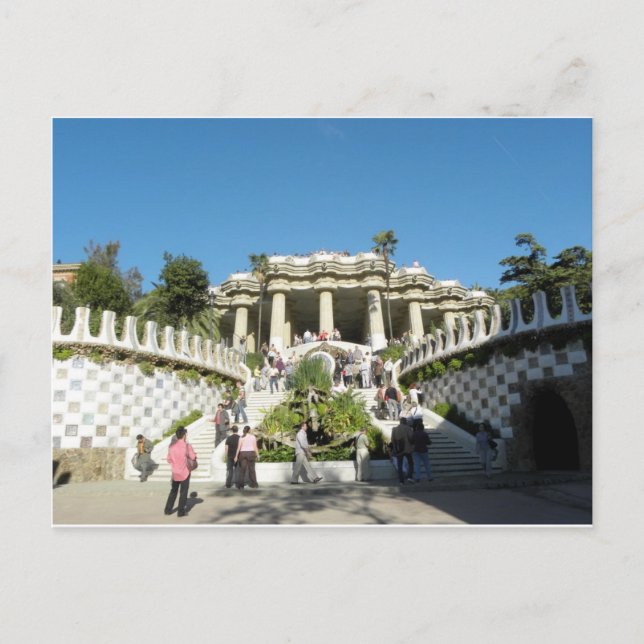 Barcelona--Parc--Guell--[kan.k] Postcard (Front)