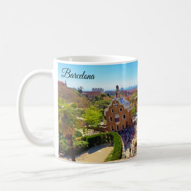Barcelona, Park Güell Coffee Mug (Left)