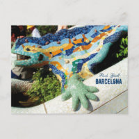 Barcelona Park Guell Mosaics