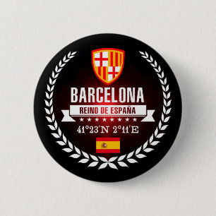 Barcelona Pinback Button